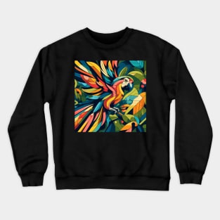 Parrot Party Crewneck Sweatshirt